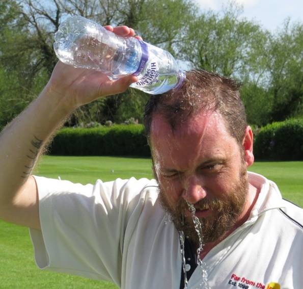 A person drinking water from a bottle

Description automatically generated with medium confidence